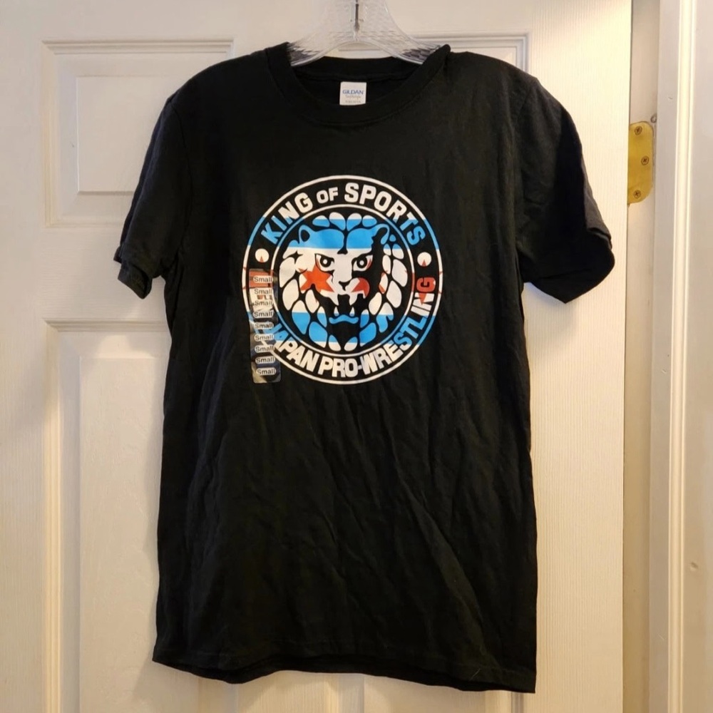 New Japan Pro Wrestling NJPW T Shirt King Of Sports Small